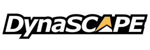 the dynascape logo.